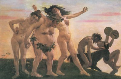 Baccanti di ritorno da Lovis Corinth